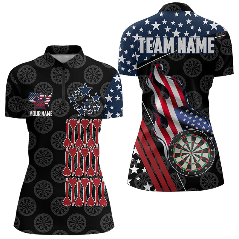 Personalized American Flag Dartboard Waving Men Darts Custom Patriotic Darts Team
