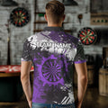Grunge Purple Paint Splash Dart and Custom Dart Darts