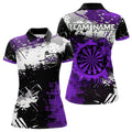 Grunge Purple Paint Splash Dart and Custom Dart Darts
