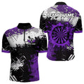 Grunge Purple Paint Splash Dart and Custom Dart Darts