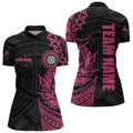 Personalized Pink Black Tribal Darts and Custom Dart Dart