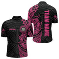 Personalized Pink Black Tribal Darts and Custom Dart Dart