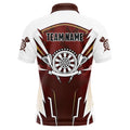 Personalized Wine Red And White Dart Custom Team Darts and
