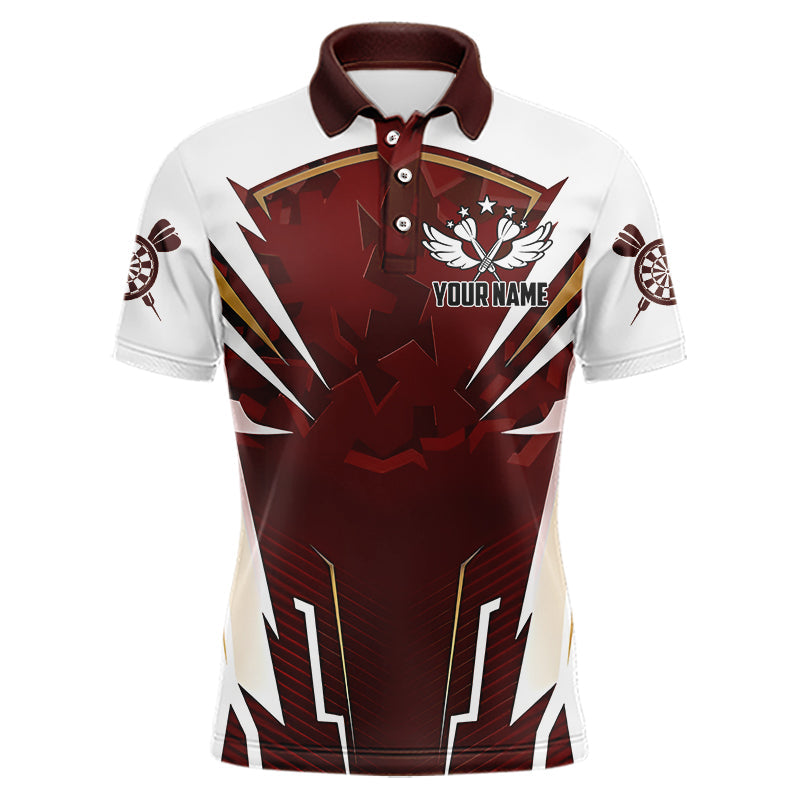 Personalized Wine Red And White Dart Custom Team Darts and