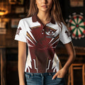 Personalized Wine Red And White Dart Custom Team Darts and