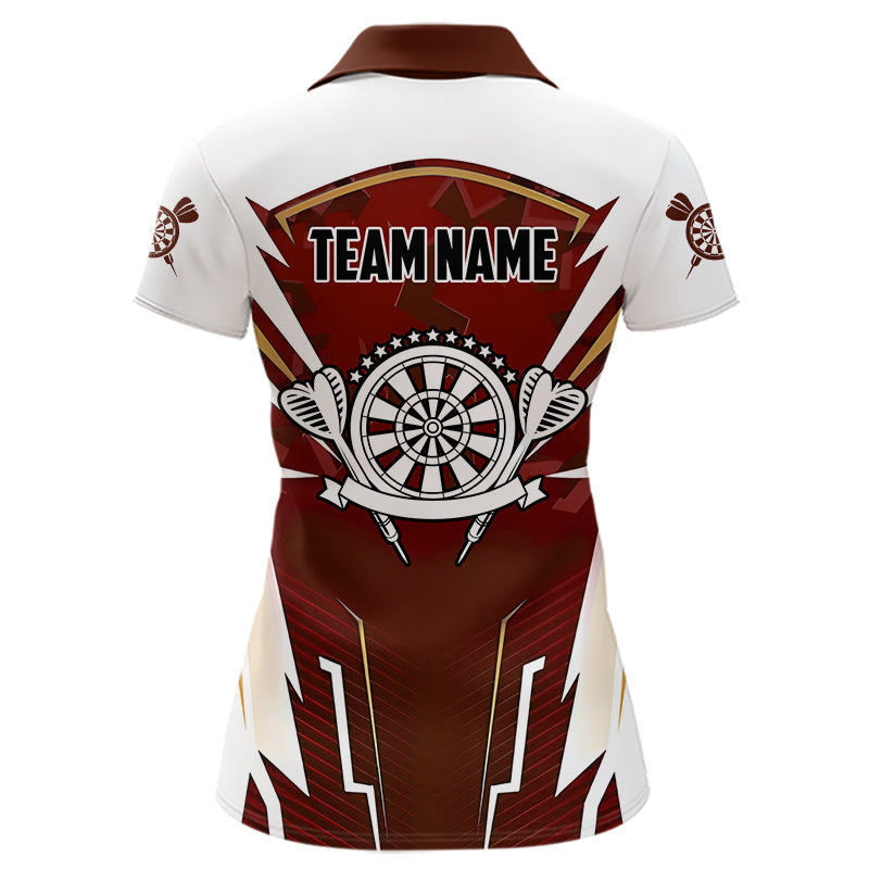 Personalized Wine Red And White Dart Custom Team Darts and