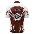 Personalized Wine Red And White Dart Custom Team Darts and