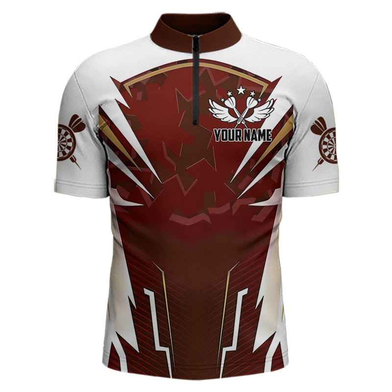 Personalized Wine Red And White Dart Custom Team Darts and