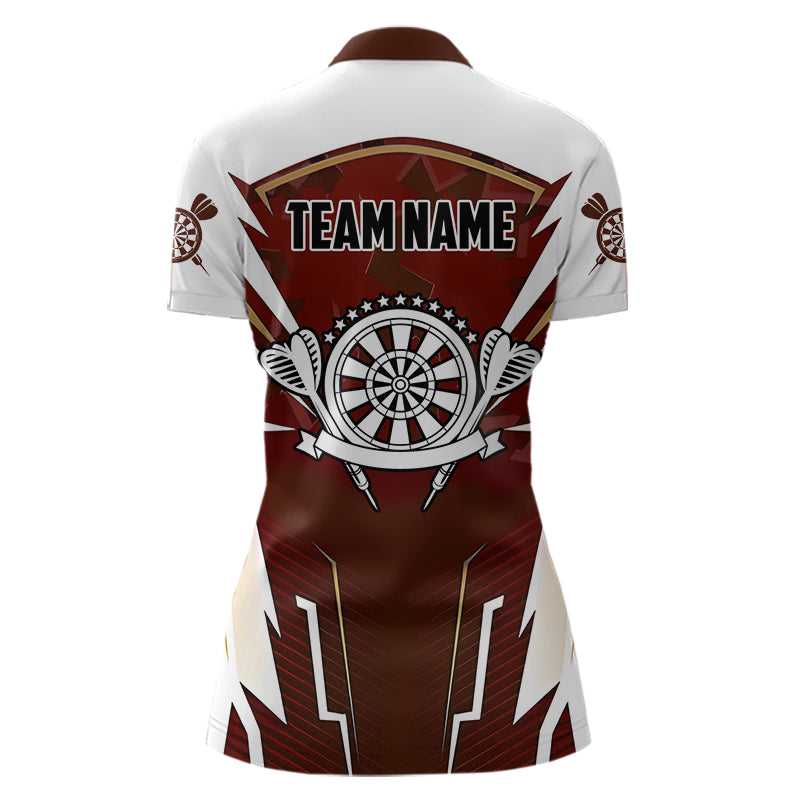 Personalized Wine Red And White Dart Custom Team Darts and