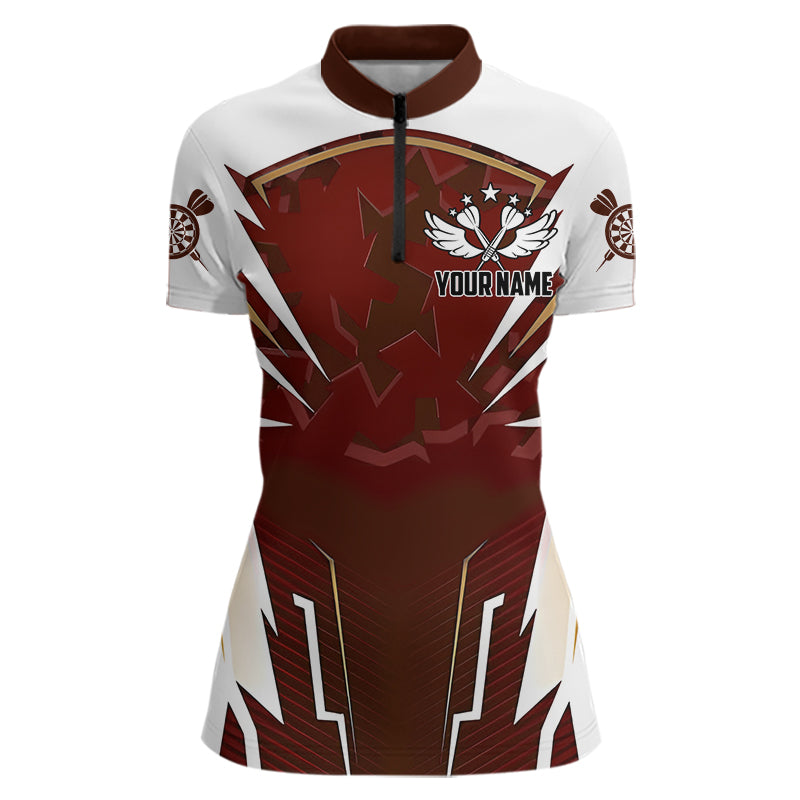 Personalized Wine Red And White Dart Custom Team Darts and