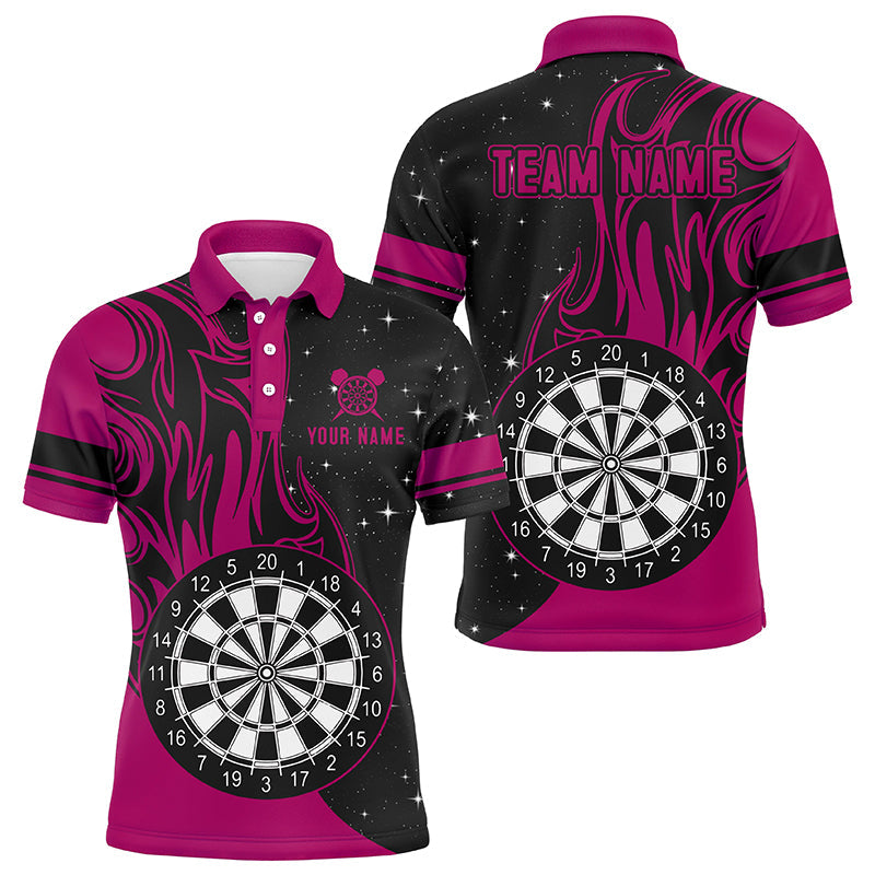 Pink Darts Fire Quarter-Zip Best Custom Darts Darts Team