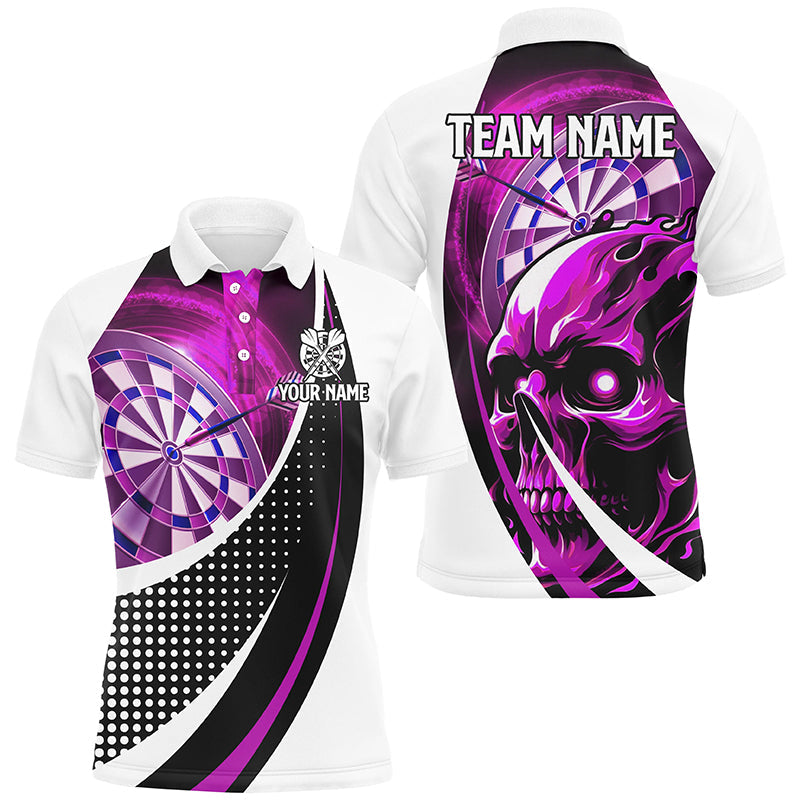 Personalized Pink Dartboard 3D Printed Skull Darts Custom Cool Darts Team