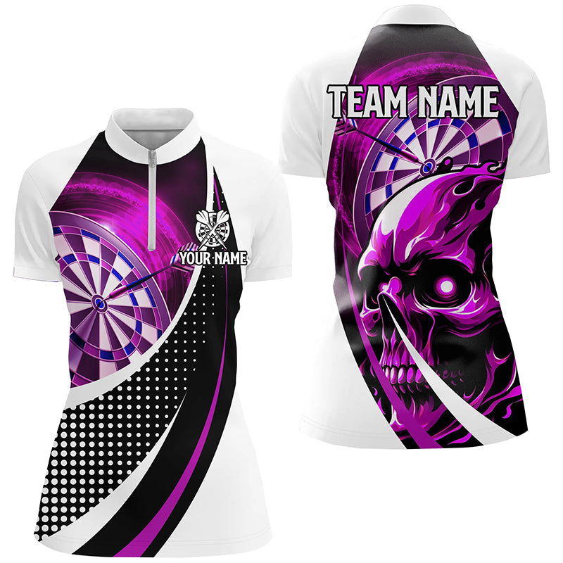 Personalized Pink Dartboard 3D Printed Skull Darts Custom Cool Darts Team
