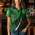 Black Green Lights Dart, Custom Dart Dart