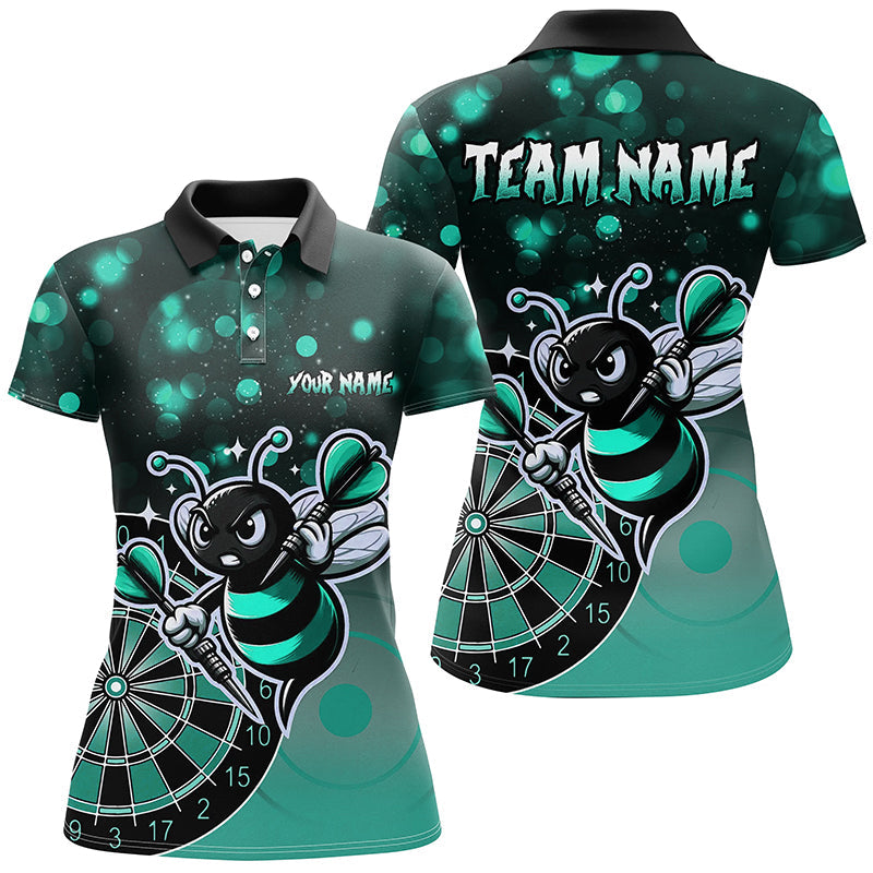 Personalized Turquoise Darts Bee Custom Darts, Funny Darts Apparel, Best Darts Gift