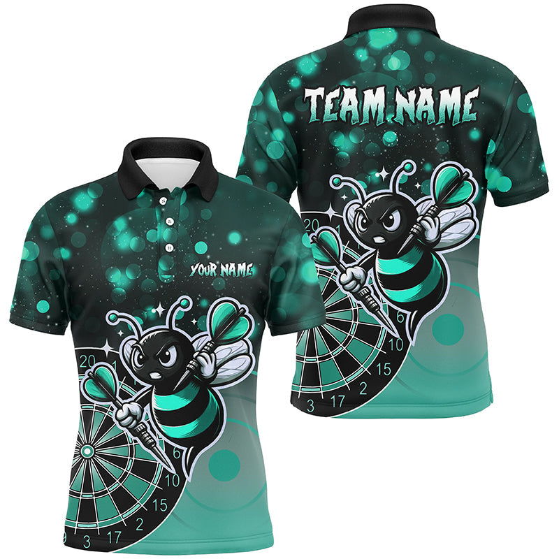 Personalized Turquoise Darts Bee Custom Darts, Funny Darts Apparel, Best Darts Gift