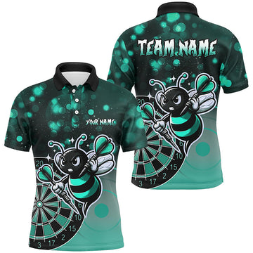 Personalized Turquoise Darts Bee Custom Darts, Funny Darts Apparel, Best Darts Gift