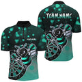 Personalized Turquoise Darts Bee Custom Darts, Funny Darts Apparel, Best Darts Gift