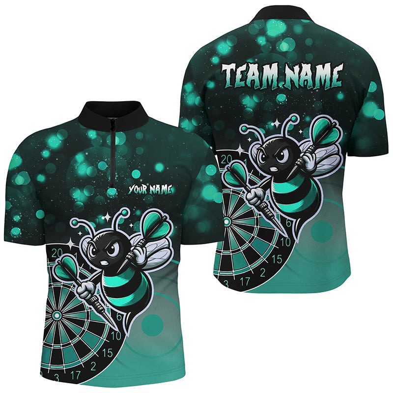 Personalized Turquoise Darts Bee Custom Darts, Funny Darts Apparel, Best Darts Gift