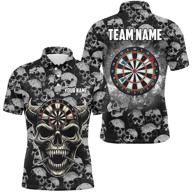 Personalized Retro Skull Pattern Darts Custom Funny Skull Darts For Team