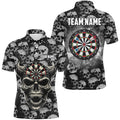 Personalized Retro Skull Pattern Darts Custom Funny Skull Darts For Team
