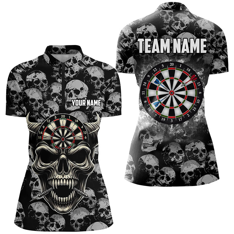Personalized Retro Skull Pattern Darts Custom Funny Skull Darts For Team
