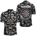 Personalized Retro Skull Pattern Darts Custom Funny Skull Darts For Team