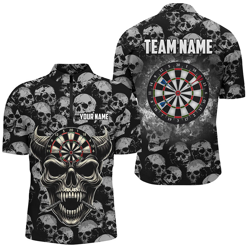 Personalized Retro Skull Pattern Darts Custom Funny Skull Darts For Team