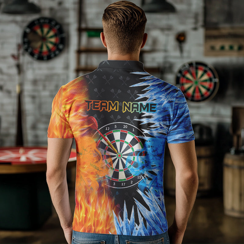 Personalized Dartboard Ice And Fire 3D Printed Men Darts Custom Darts For Team