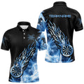 Black And Blue Light Icy Men Darts and Custom Dart For Team Dart