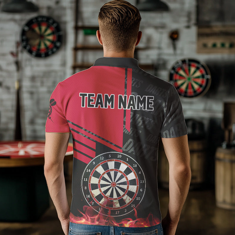 Black And Red Fire Darts Custom Darts League Team Darts and