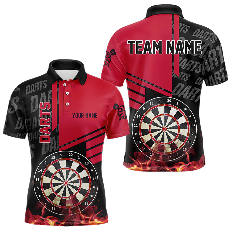 Black And Red Fire Darts Custom Darts League Team Darts and