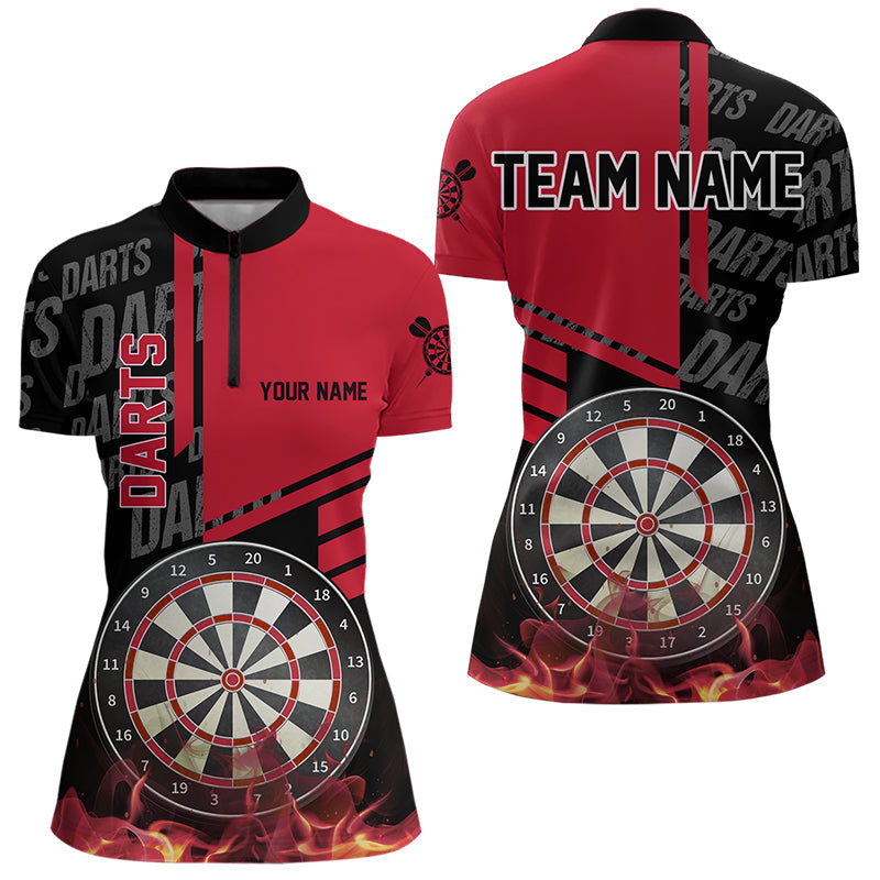Black And Red Fire Darts Custom Darts League Team Darts and
