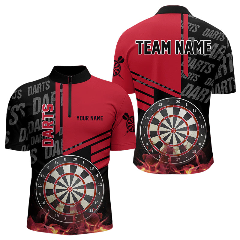 Black And Red Fire Darts Custom Darts League Team Darts and