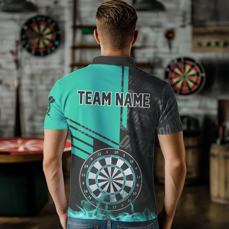Black And Turquoise Darts Custom Darts League Team Darts and