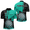 Black And Turquoise Darts Custom Darts League Team Darts and