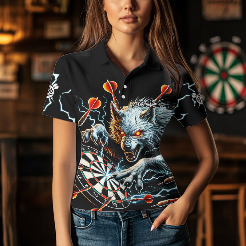 Personalized Wolf Thunder Lightning Darts, Custom Dart Darts