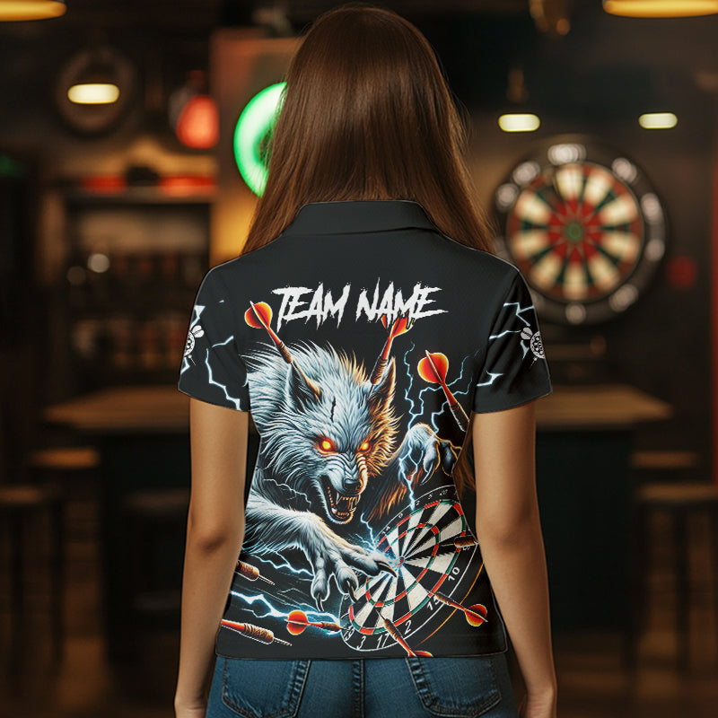 Personalized Wolf Thunder Lightning Darts, Custom Dart Darts