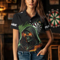 Personalized Green Death Skeleton Fire Dart Custom Skull Dart and