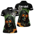 Personalized Green Death Skeleton Fire Dart Custom Skull Dart and