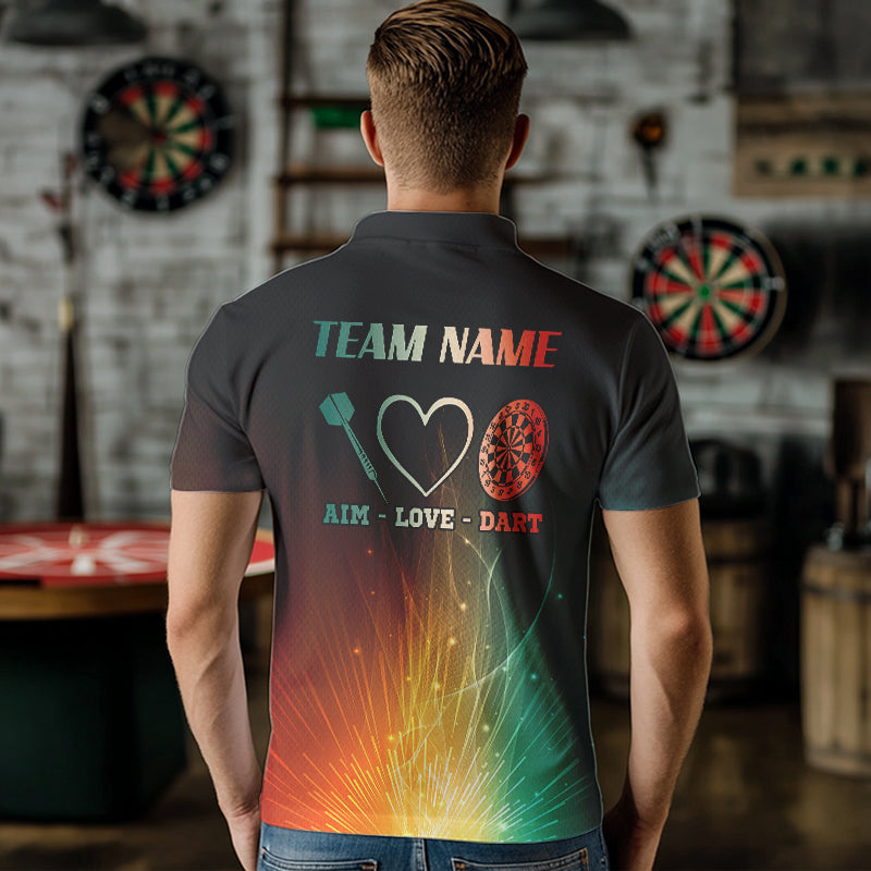 Fire Glowing Light Aim Love Dart Custom Funny Dart