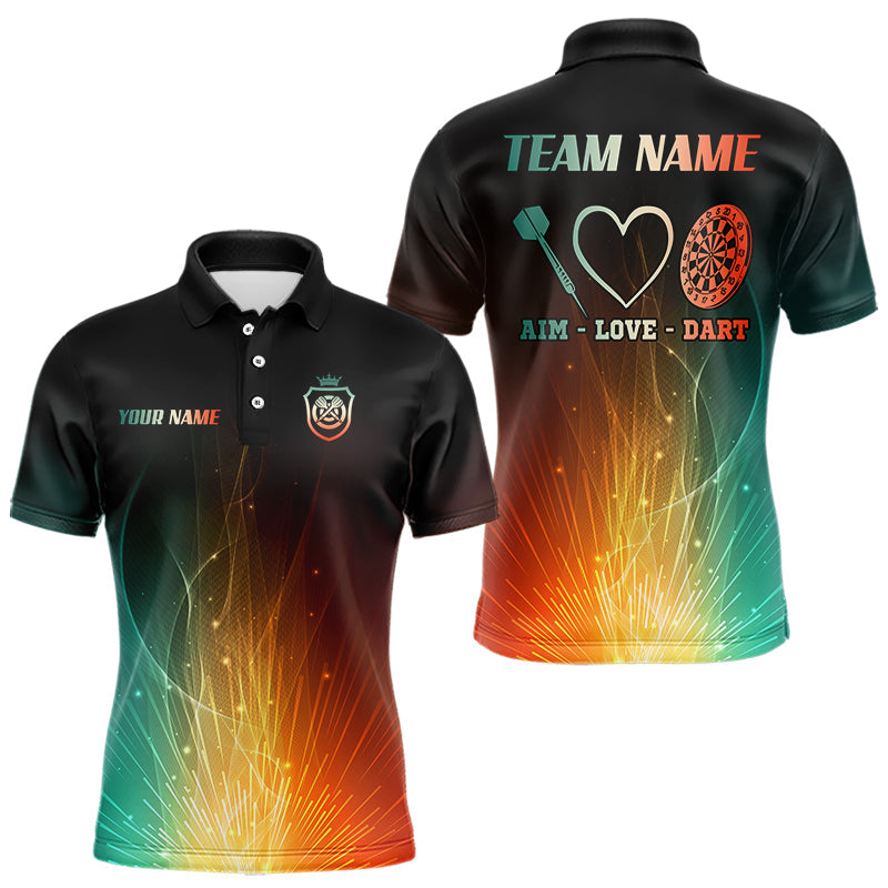 Fire Glowing Light Aim Love Dart Custom Funny Dart