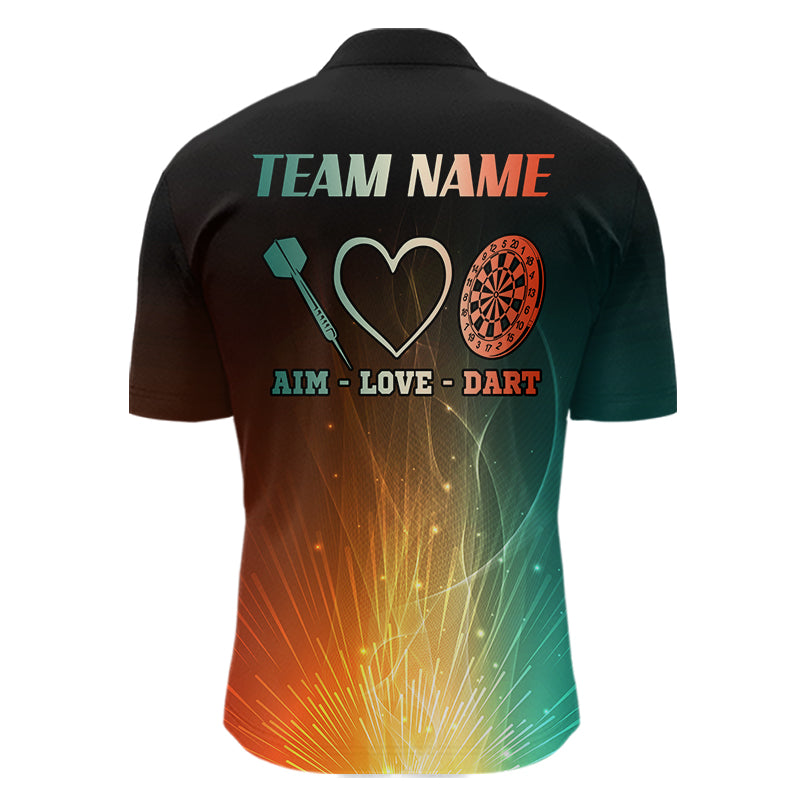 Fire Glowing Light Aim Love Dart Custom Funny Dart