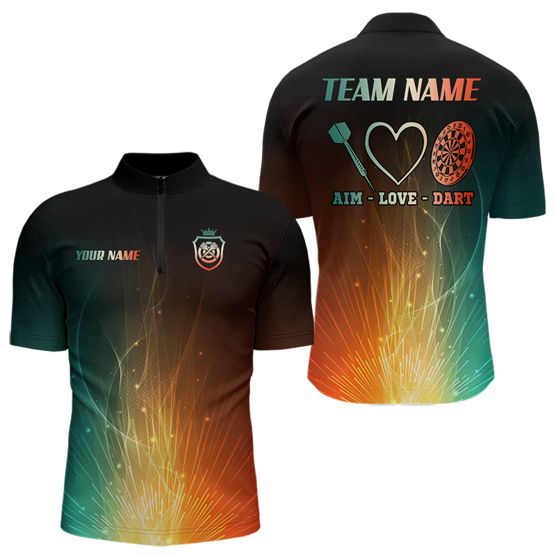 Fire Glowing Light Aim Love Dart Custom Funny Dart