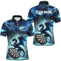 Lightning Thunder Dragon Custom Blue Darts and, Darts Team League
