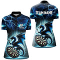 Lightning Thunder Dragon Custom Blue Darts and, Darts Team League