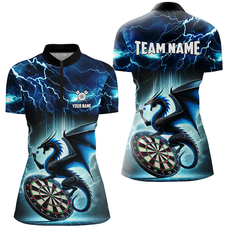 Lightning Thunder Dragon Custom Blue Darts and, Darts Team League
