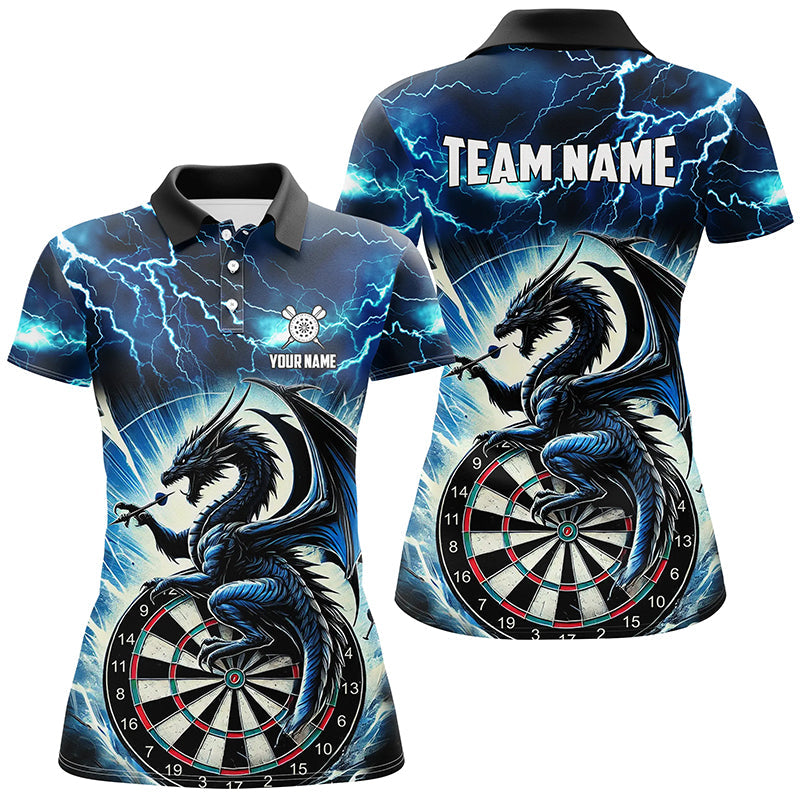 Lightning Thunder Dragon Custom Blue Darts and, Darts Team League