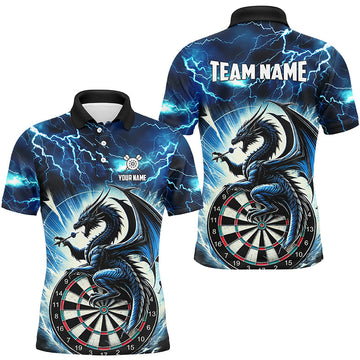 Lightning Thunder Dragon Custom Blue Darts and, Darts Team League