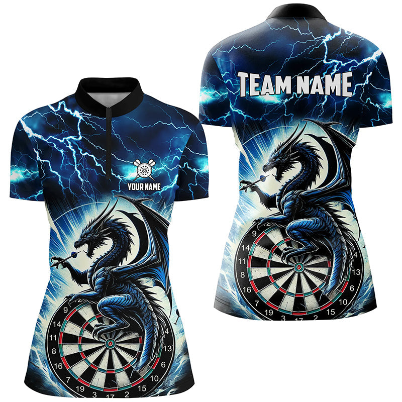 Lightning Thunder Dragon Custom Blue Darts and, Darts Team League